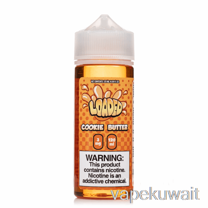 زبدة البسكويت - سائل إلكتروني محمل - لا يرحم - 120 مل 0 ملغ نظام جراب Vape